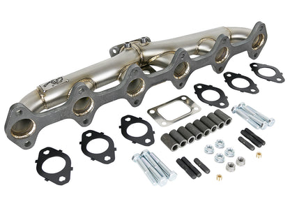 aFe Twisted Steel 304 Stainless Steel Header and (T3) Turbo Manifold