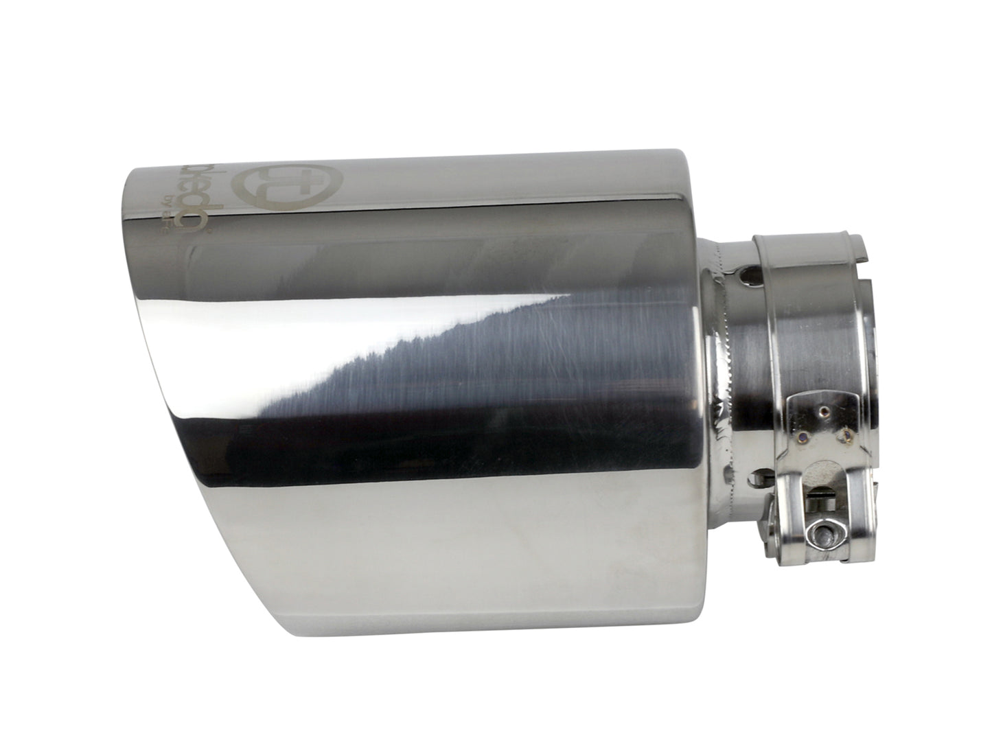 aFe Takeda 304 Stainless Steel Clamp-on Exhaust Tip Polished - 49T25454-P07