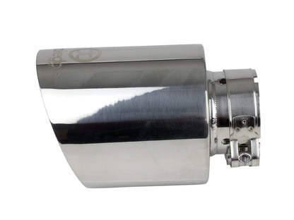 aFe Takeda 304 Stainless Steel Clamp-on Exhaust Tip Polished - 49T25454-P07