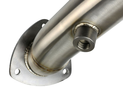 aFe MACH Force-Xp 3 IN 409 Stainless Steel Downpipe - Chevy/GMC 2015-2016 6.6L