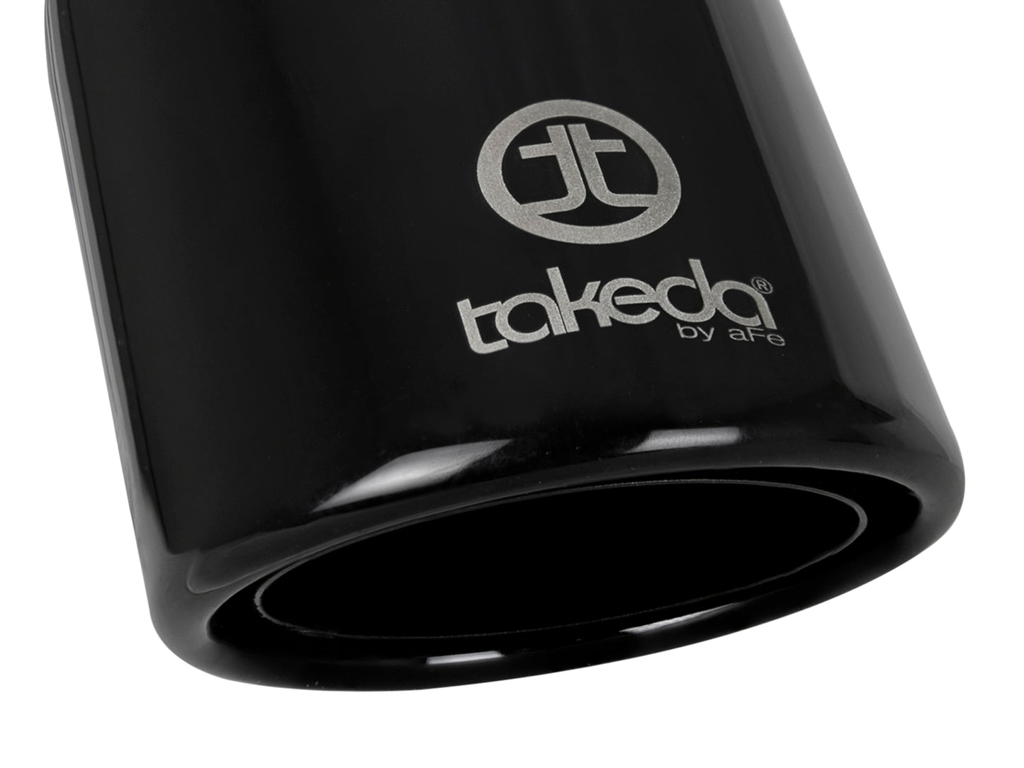 aFe Takeda 409 Stainless Steel Clamp-on Exhaust Tip Black - 49T25404-B08