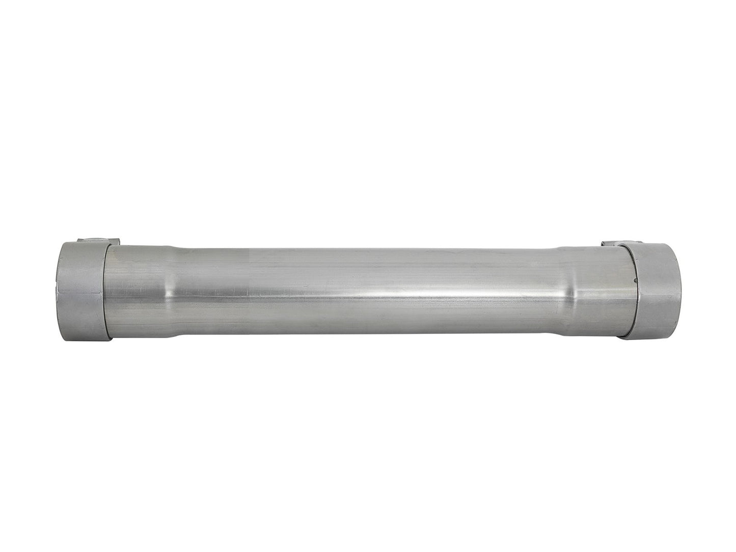 aFe MACH Force-Xp 304 Stainless Steel Resonator Delete Pipe - Clamp Type Band, Overall Length 16 in
