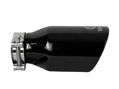 aFe Takeda 409 Stainless Steel Clamp-on Exhaust Tip Black - 49T25404-B08