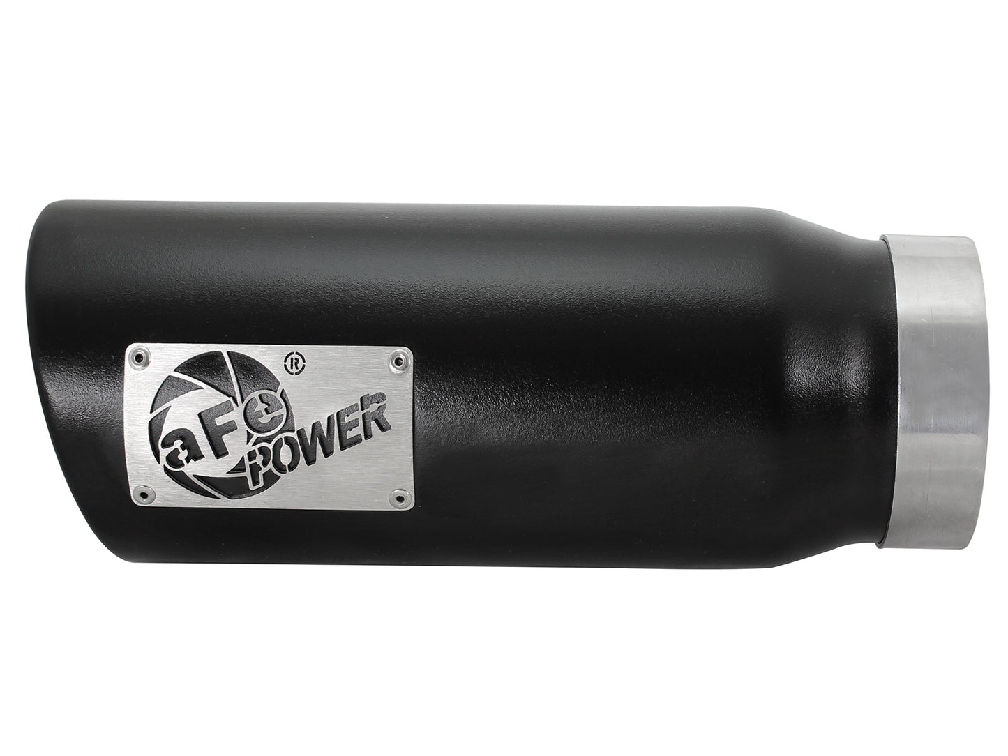 aFe MACH Force-Xp 409 Stainless Steel Clamp-on Exhaust Tip Black - 49T40506-B12