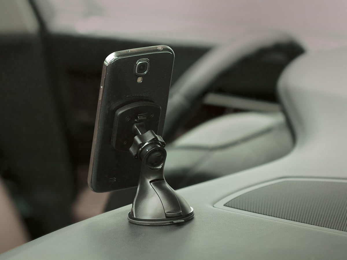 aFe SCORCHER PRO Low Profile Magnetic Windshield Mount with Interchangeable Trims