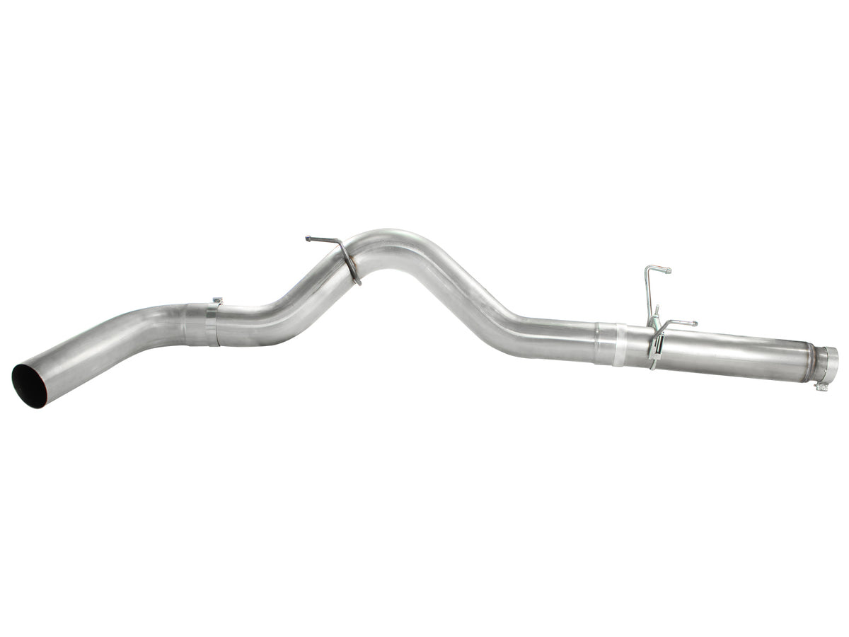 aFe Large Bore-HD 5 IN 409 Stainless Steel DPF-Back Exhaust System - Dodge/Ram 2007-2012 6.7L