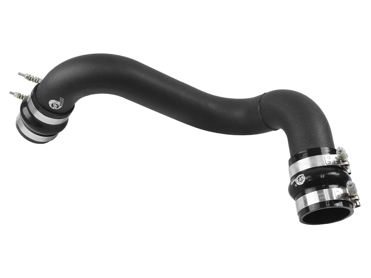 aFe BladeRunner 3 IN Aluminum Cold Charge Pipe Black - Ford 2003-2007 6.0L