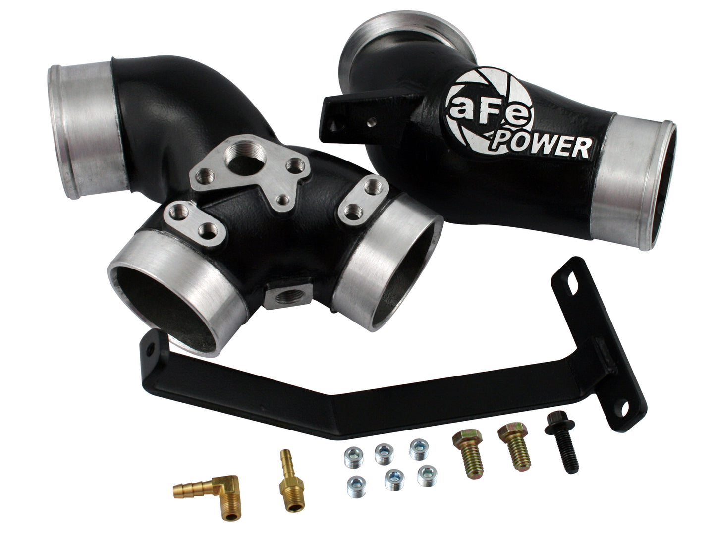 aFe BladeRunner Cast Aluminum Intake Manifold Black - Ford 1999-2003 7.3L