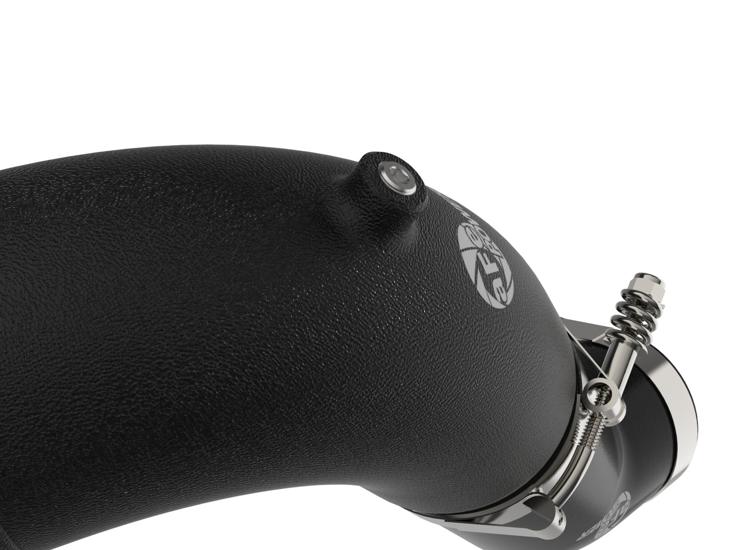 aFe BladeRunner 2-1/2 IN to 3 IN Aluminum Cold-Side Charge Pipe Black