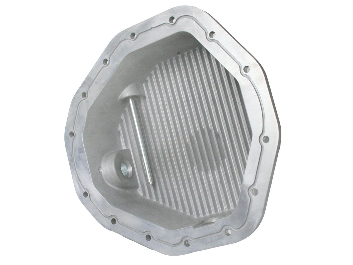 aFe Pro Series Rear Differential Cover Kit Black w/ Machined Fins & Gear Oil