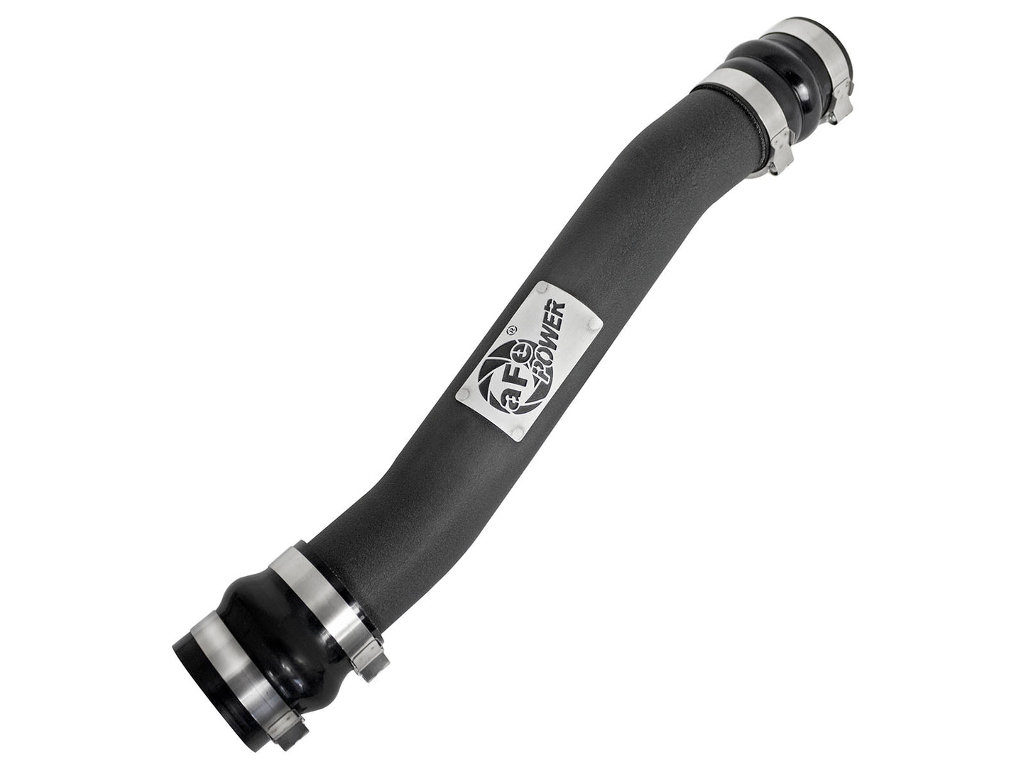 aFe BladeRunner 3 IN Aluminum Hot Charge Pipe Black - Dodge 2007-2009 6.7L