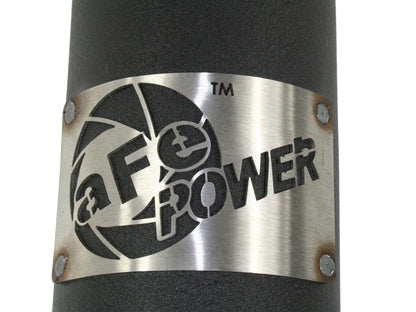 aFe BladeRunner 3-1/2 IN Aluminum Cold Charge Pipe Black - Dodge 2007-2009 6.7L
