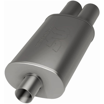 MagnaFlow 2.25 in/3.125 in Center/Dual; 5 in x 14 in x 8 in Body Muffler 14815