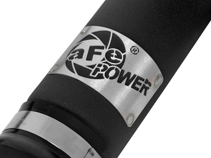aFe BladeRunner 3 IN & 2-3/4 IN Aluminum Hot and Cold Charge Pipe Kit Black