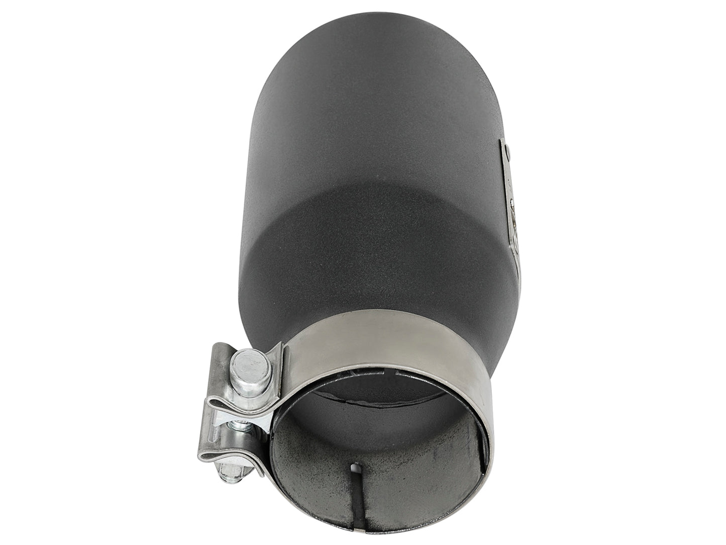 aFe MACH Force-Xp 409 Stainless Steel Clamp-on Exhaust Tip High-Temp Metallic Blac - Right