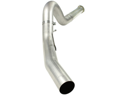 aFe Large Bore-HD 5 IN 409 Stainless Steel DPF-Back Exhaust System - Ford 2011-2014 6.7L