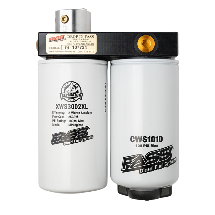 FASS Drop-In Series Diesel Fuel System for 2025-2027 RAM 2500/3500 6.7L Cummins