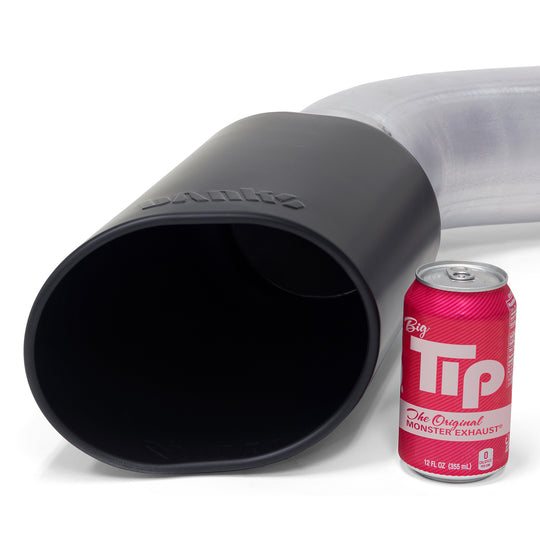 Banks Power Monster Exhaust System 5-inch, Cerakote Black SideKick Tip - 49798-B