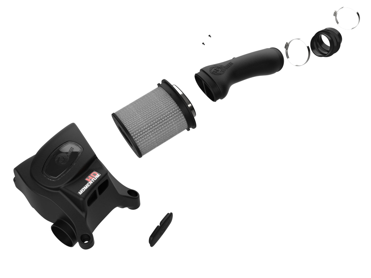 aFe Momentum HD Cold Air Intake System w/ Pro DRY S Filter - 2008-2021 4.5L