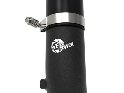 aFe BladeRunner 2-1/2 IN to 3 IN Aluminum Hot-Side Charge Pipe Black