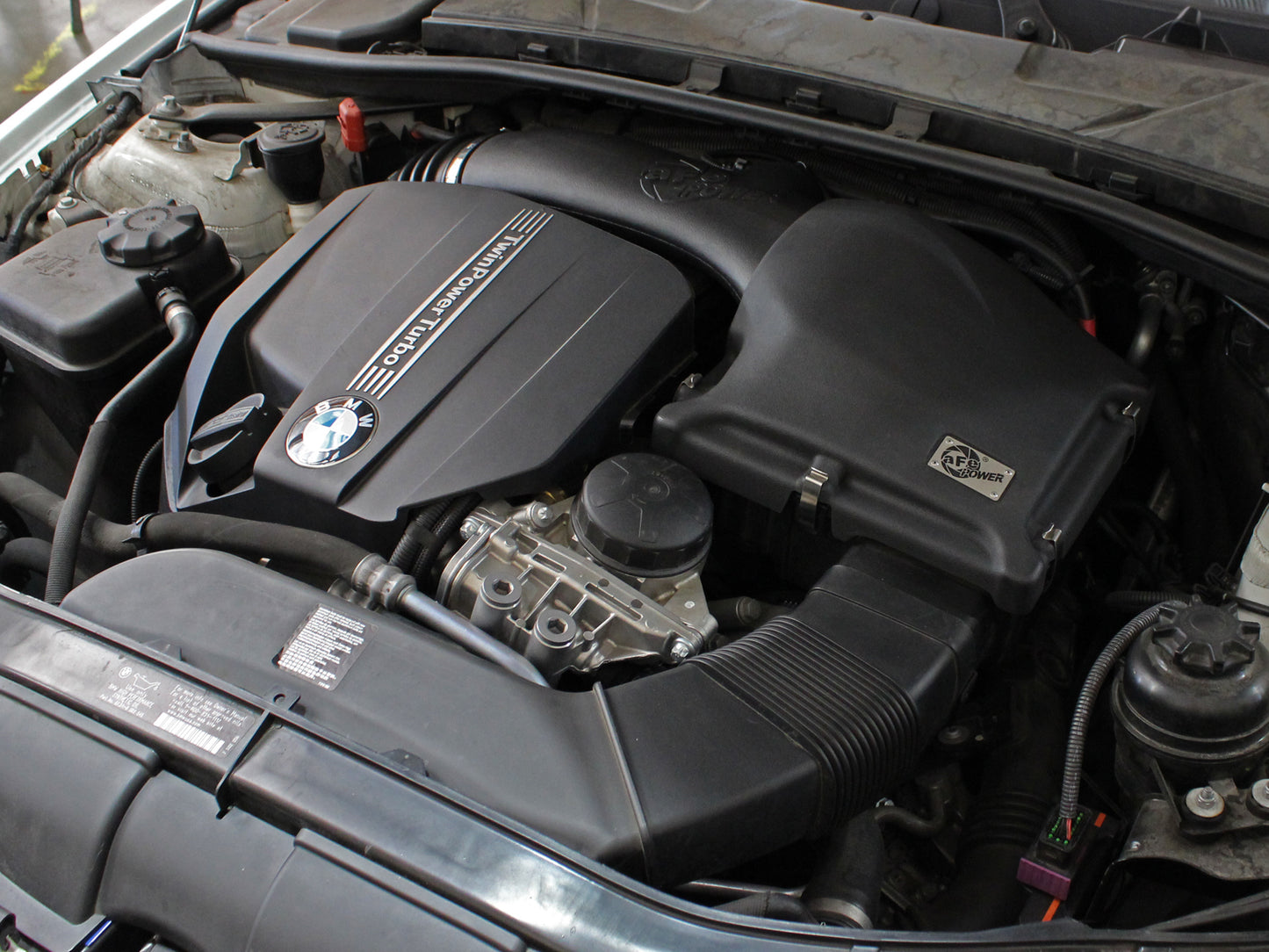 aFe Magnum FORCE Intake Cover Black - 54-31918-B