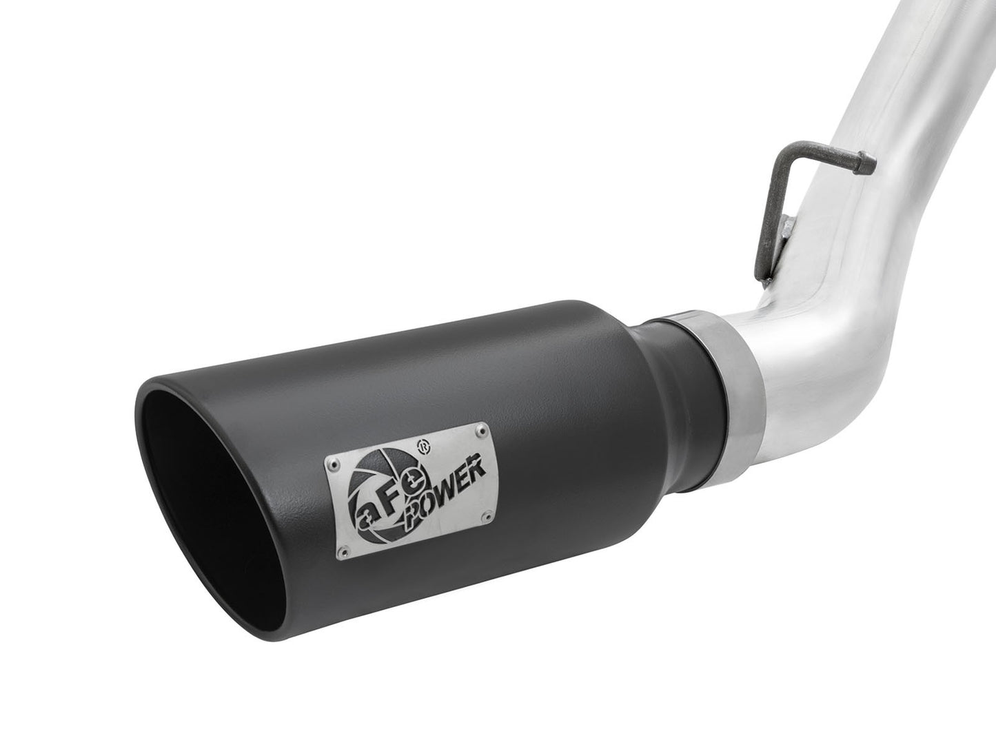 aFe ATLAS 4 IN Aluminized Steel DPF-Back Exhaust System w/Black Tip - Chevy/GMC 2016 6.6L