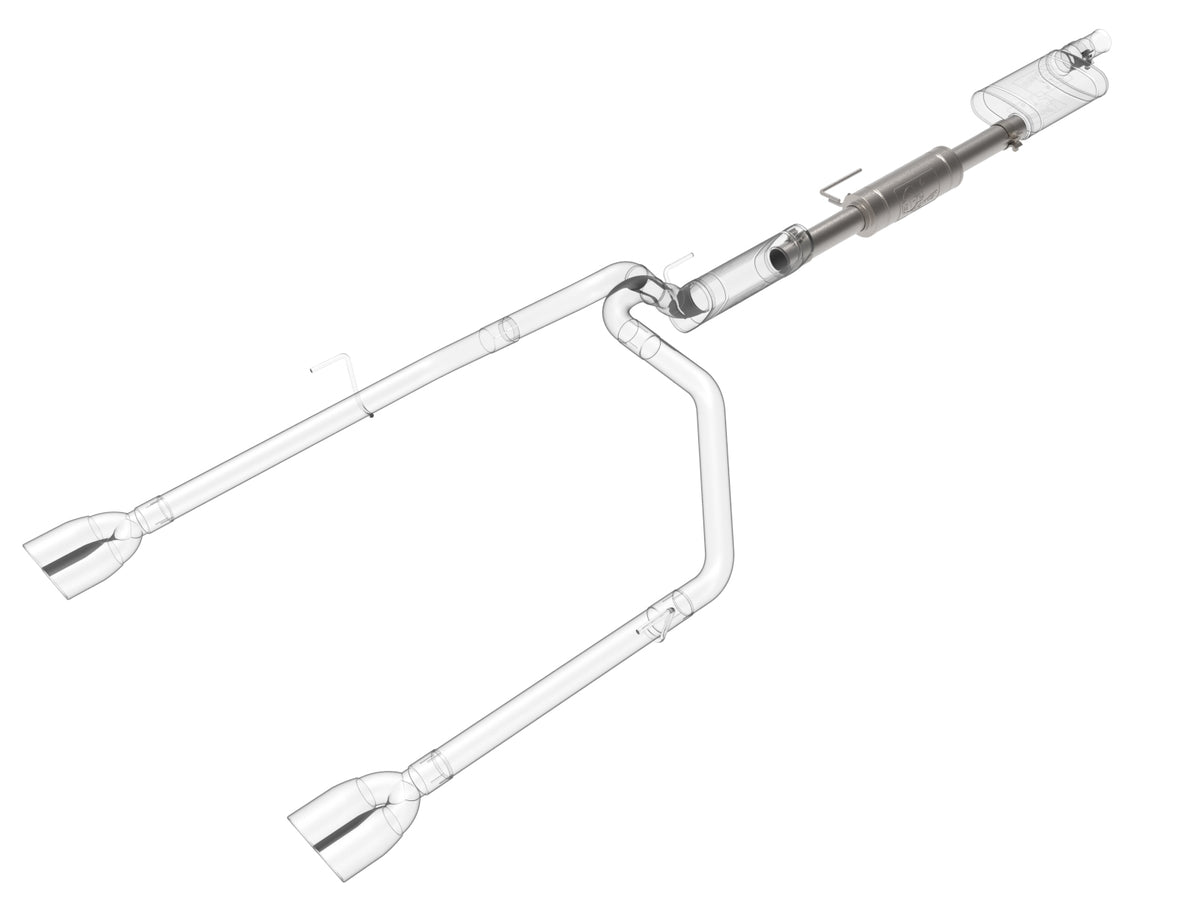 aFe Vulcan Series 304 Stainless Steel Muffler Upgrade Pipe