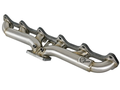 aFe Twisted Steel 304 Stainless Header w/ T4 Turbo Manifold