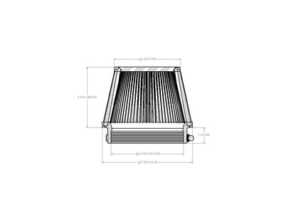 aFe Magnum FORCE Intake Replacement Air Filter w/ D2 Dura-Dry Media - 21-91054V