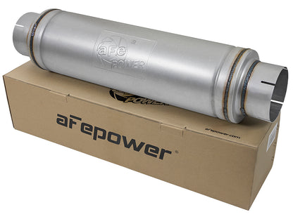 aFe ATLAS 5 IN Aluminized Steel Pass-Through Muffler