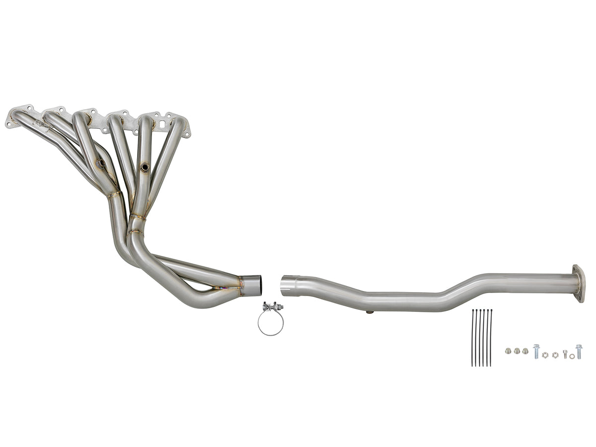 aFe Twisted Steel 304 Stainless Steel Race Series Performance Package - Steel, Engine Make/Size Nissan 4.8L