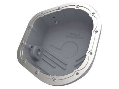 aFe Street Series Rear Differential Cover Raw w/ Machined Fins - Ford 1988-2026
