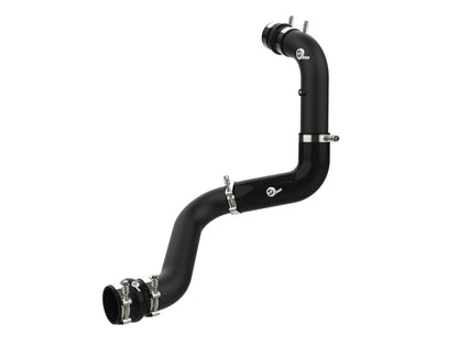 aFe BladeRunner 3 IN Aluminum Hot Charge Pipe Black - Chevy/GMC 2020-2026 6.6L