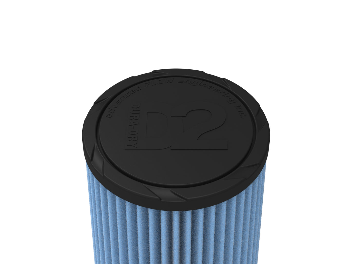 aFe Universal Clamp-On Air Filter w/ D2 Dura-Dry Media - 21-35035V