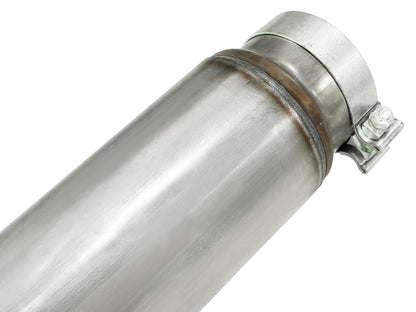 aFe Large Bore-HD 5 IN 409 Stainless Steel DPF-Back Exhaust System - Dodge/Ram 2007-2012 6.7L