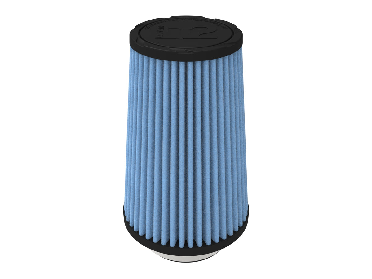 aFe Magnum FORCE Intake Replacement Air Filter w/ Dura-Dry Media - Flange Inside Diameter 3.5 in, Base Diameter 6 in