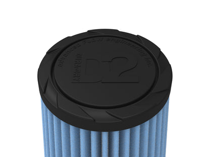 aFe Universal Clamp-On Air Filter w/ D2 Dura-Dry Media - 21-30003V