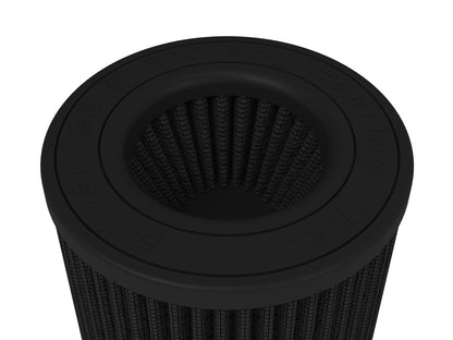 aFe Momentum Intake Replacement Air Filter w/ Black Pro 5R Media - Flange Inside Diameter 3.5 in, Base Diameter 5 in