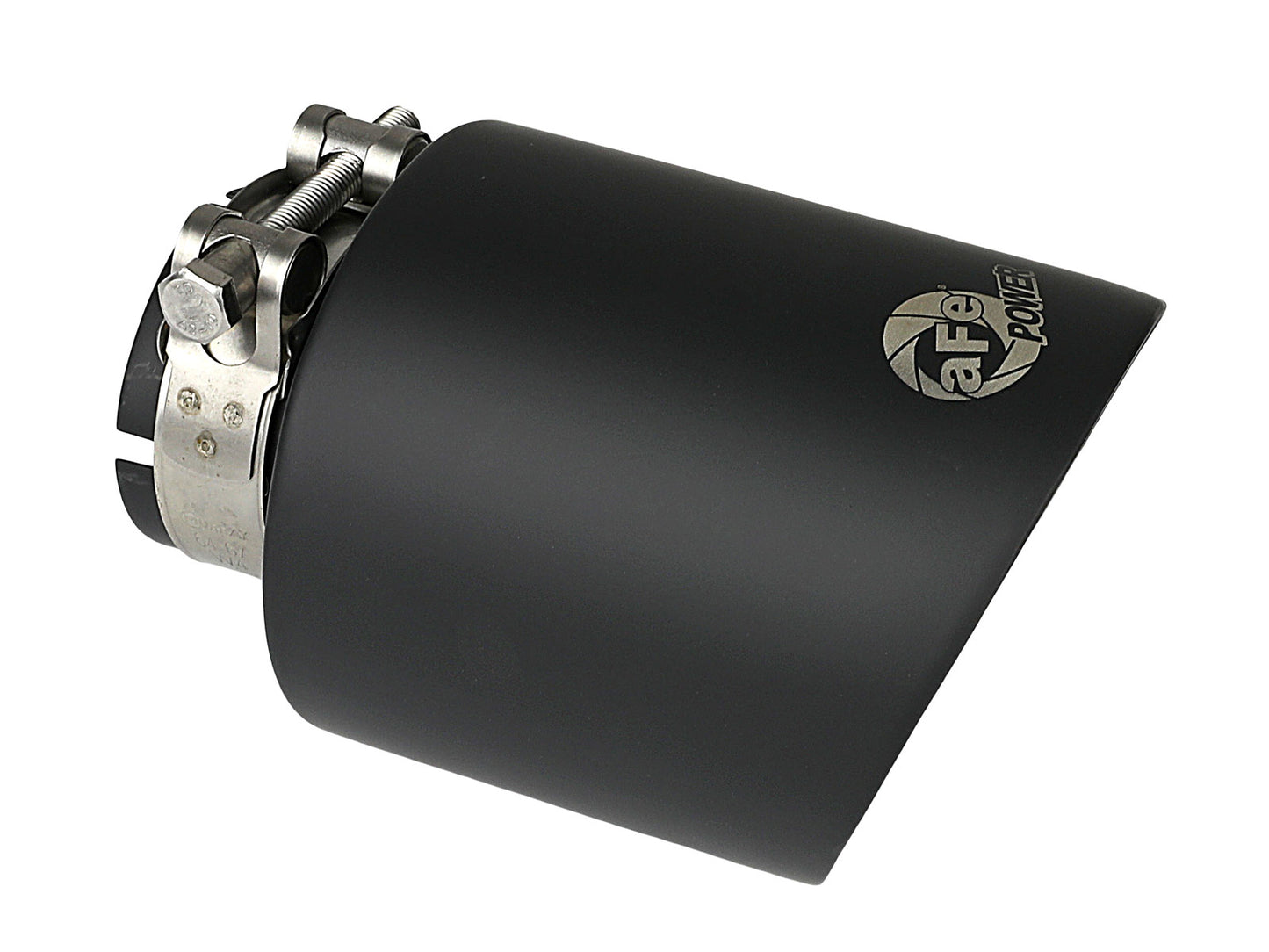 aFe MACH Force-Xp 304 Stainless Steel Clamp-on Exhaust Tip Black Velvet