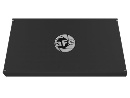 aFe Rapid Induction Cold Air Intake System Cover Black - Aluminum