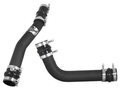 aFe BladeRunner 3 IN Aluminum Hot and Cold Charge Pipe Kit Black - Dodge 2003-2007 5.9L