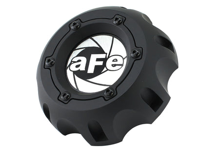 aFe Machined Billet Aluminum Oil Fill Cap - Matte Black - Ford 1999-2010