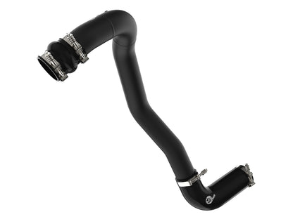 aFe BladeRunner 3 IN Aluminum Hot Charge Pipe Black - Ford 2008-2010 6.4L