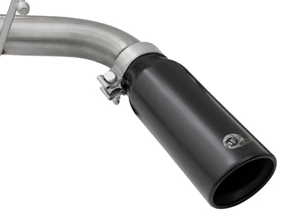 aFe MACH Force-Xp 304 Stainless Steel Cat-Back Exhaust System w/ Black Tip