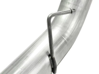 aFe ATLAS 5 IN Aluminized Steel DPF-Back Exhaust System w/Black Tip - Ford 2008-2010 6.4L
