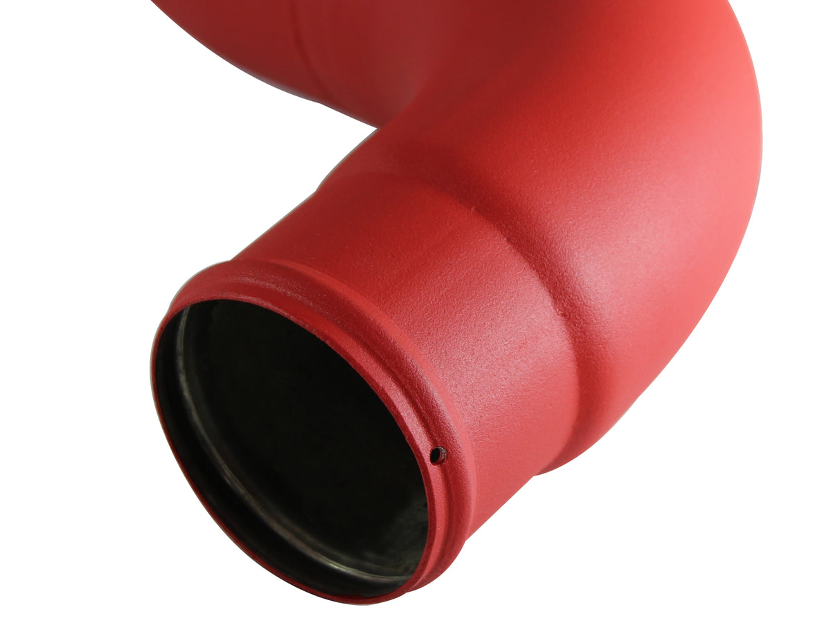 aFe BladeRunner 3 IN Aluminum Hot and Cold Charge Pipe Kit Red - Ram 2013-2018 6.7L