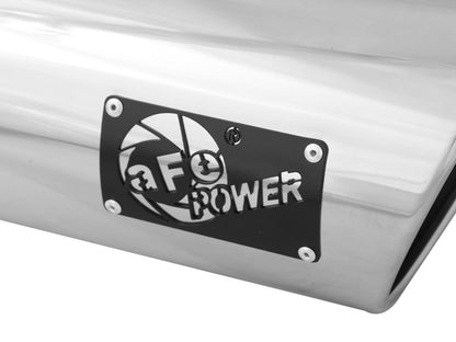 aFe MACH Force-Xp 304 Stainless Steel Clamp-on Exhaust Tip Polished - 49T50601-P12