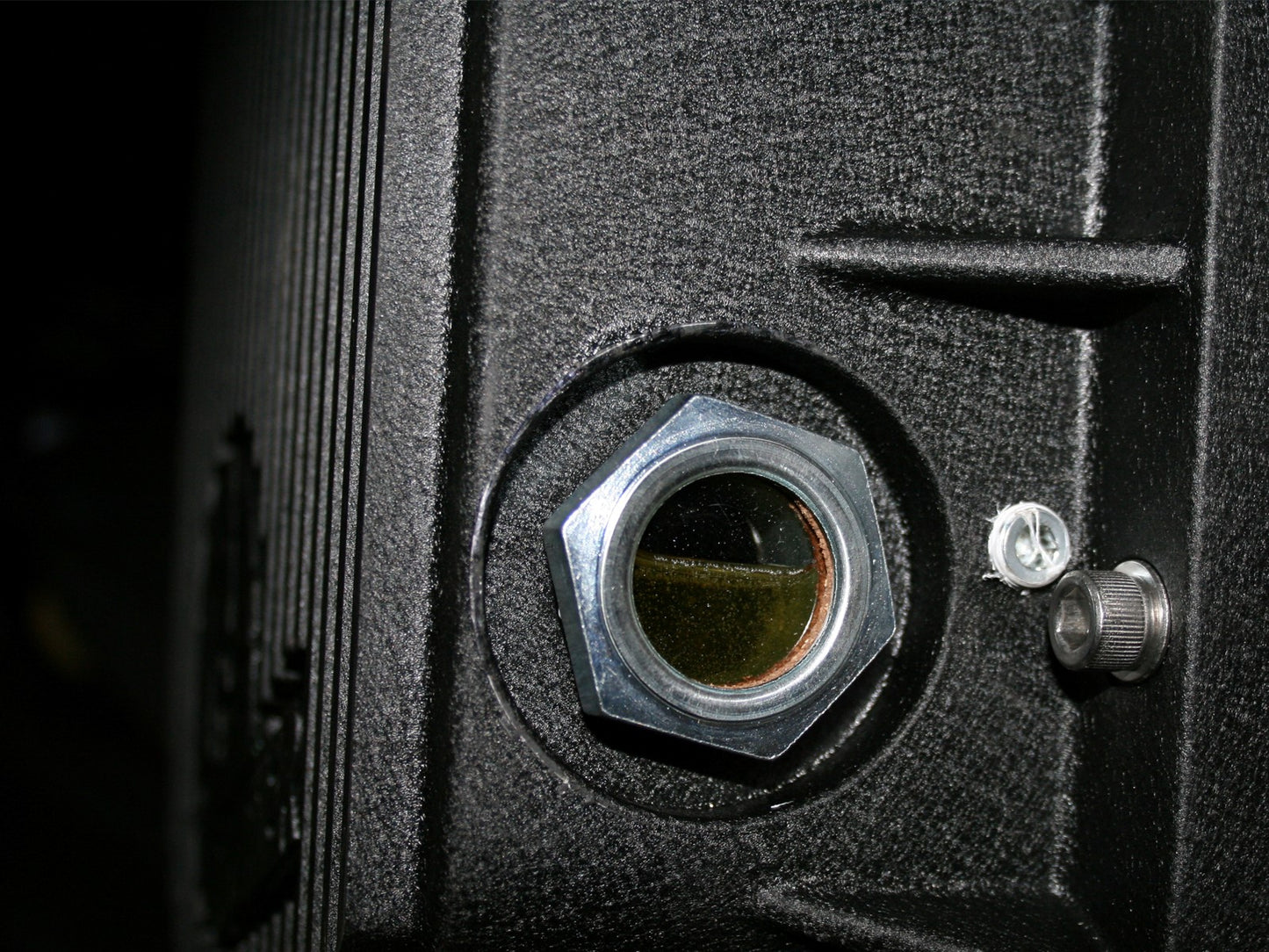 aFe Pro Series Differential Cover Oil Level Sight Glass