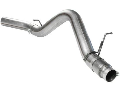 aFe Large Bore-HD 5 IN 409 Stainless Steel DPF-Back Exhaust System - Chevy/GMC 2011-2016 6.6L