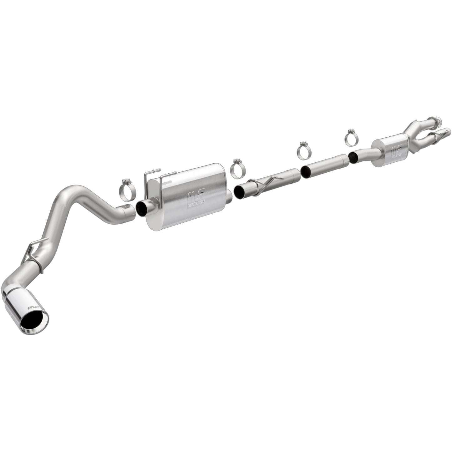 MagnaFlow Street Series Polished Cat-Back System 19530